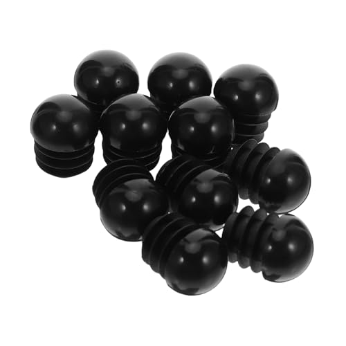 WOONEKY 24stücke Runde Kunststoff Rohrstopfen Schwarze Endkappen Als Verschlussstopfen Für Rohre Runde Rohrabdeckungen Als Möbelendkappen Für Heim Und Bürogebrauch WOONEKY 24stücke Runde Kunststoff Rohrstopfen Schwarze Endkappen Als Verschlussstopfen Für Rohre Runde Rohrabdeckungen Als Möbelendkappen Für Heim Und Bürogebrauch von WOONEKY