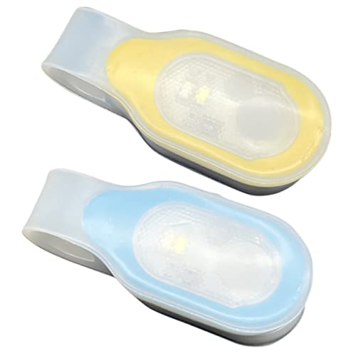 WOONEKY Magnetische Clip-on-taschenlampe Mit 2 Leds Für Nächtliche Sicherheits-taschenlampe Für Outdoor-aktivitäten Still-nachtlicht-clip von WOONEKY