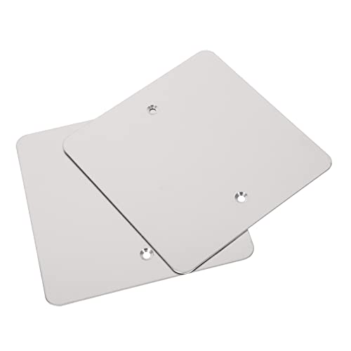WOONEKY Edelstahl Steckdosenabdeckung Für Elektrische Panels Quadratische Blenden Für Steckdosen Hochwertige Abdeckung Für Elektrische Boxen Und Wandanschlüsse WOONEKY Edelstahl Steckdosenabdeckung Für Elektrische Panels Quadratische Blenden Für Steckdosen Hochwertige Abdeckung Für Elektrische Boxen Und Wandanschlüsse von WOONEKY