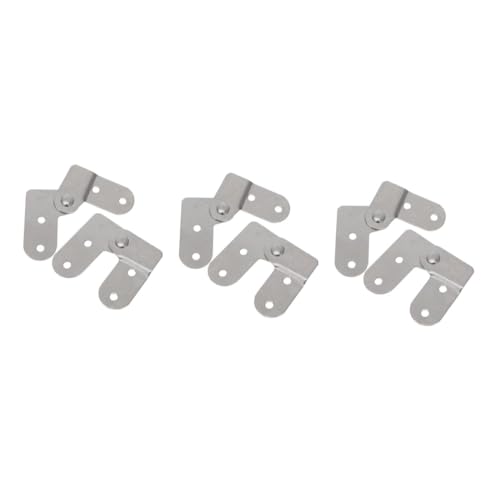 WOONEKY 3 Sätze Klapp Treppenscharnier Für Dachbodentreppe Robustes Hinge Für Teleskopleiter Ersatzteile Für Trittleiter Und Dachbodenleiter Vielseitig Einsetzbar Einfache 2 Stück * 3 WOONEKY 3 Sätze Klapp Treppenscharnier Für Dachbodentreppe Robustes Hinge Für Teleskopleiter Ersatzteile Für Trittleiter Und Dachbodenleiter Vielseitig Einsetzbar Einfache 2 Stück * 3 von WOONEKY