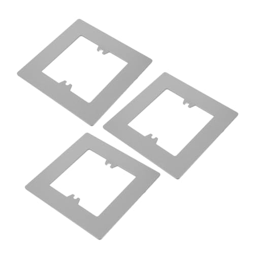 WOONEKY 3 Stück Dekorative Steckdosenabdeckungen aus Hochwertigem Material Vintage Design Praktische Wandlochabdeckungen für Schalter und Steckdosen Formstabil und Farbbeständig von WOONEKY