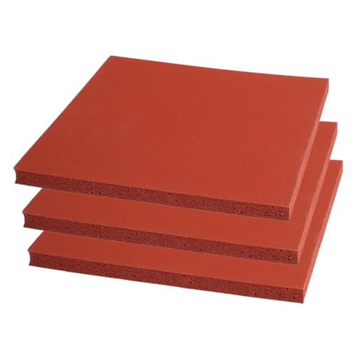 WOONEKY 3 Stück Hitzebeständiges Presspad Langlebige Gummimatte mit Aging Hitzebeständig Formstabil für Transferpresse und Wärmetransferdruck WOONEKY 3 Stück Hitzebeständiges Presspad Langlebige Gummimatte mit Aging Hitzebeständig Formstabil für Transferpresse und Wärmetransferdruck von WOONEKY