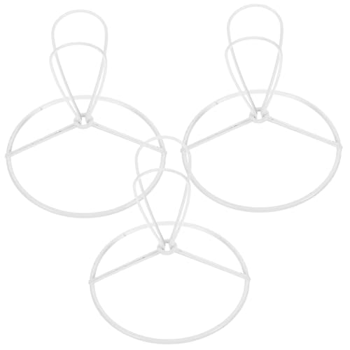 WOONEKY 3 Stück Lampenschirm Halterung für Glühbirnen Clip Adapter für Lampenschirme Passend für Tischlampen Stehlampen und DIY Beleuchtungszubehör von WOONEKY