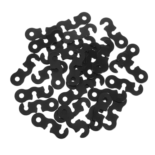 WOONEKY 30 Stück Teiliges S-förmige Zeltseilspanner aus Aluminiumlegierung Winddicht und Rostfrei Kompakt und Leicht für Camping und Outdoor Facher Ösenöffnung für Vielseitige Befestigung WOONEKY 30 Stück Teiliges S-förmige Zeltseilspanner aus Aluminiumlegierung Winddicht und Rostfrei Kompakt und Leicht für Camping und Outdoor Facher Ösenöffnung für Vielseitige Befestigung von WOONEKY