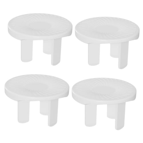 WOONEKY 4 Stck Teiliges Steckdosenschutz Junge Mädchen Kindersichere Flammhemmende steckerabdeckung Kompatibel Steckdosen Einfacher Schutz vor Stromunfällen Leicht zu Installieren von WOONEKY