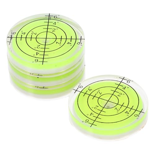 WOONEKY 4 Stück Mini Wasserwaage Kompakte Bubble Levels für Präzises Nivellieren von Bildern Wohnwagen Stativen und Mechanischen Projekten Robuste und Tragbare Bauweise für Heimwerker und WOONEKY 4 Stück Mini Wasserwaage Kompakte Bubble Levels für Präzises Nivellieren von Bildern Wohnwagen Stativen und Mechanischen Projekten Robuste und Tragbare Bauweise für Heimwerker und von WOONEKY