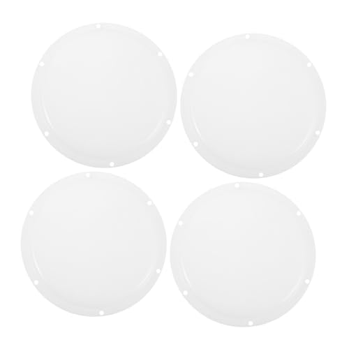 WOONEKY 4 Stück Runde Led-deckenleuchten-abdeckung aus Kunststoff Antibeschlagene Glühbirnen-schutzhaube Blendfreie Lichtabdeckung mit Schnappverschluss für Bad Küche Büro Einfache Montage WOONEKY 4 Stück Runde Led-deckenleuchten-abdeckung aus Kunststoff Antibeschlagene Glühbirnen-schutzhaube Blendfreie Lichtabdeckung mit Schnappverschluss für Bad Küche Büro Einfache Montage von WOONEKY