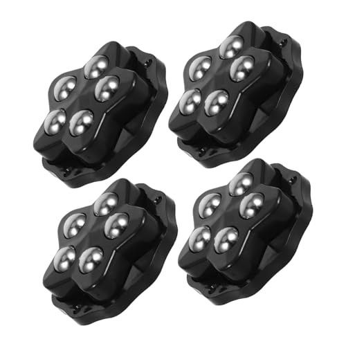 WOONEKY 4 Stück Selbstklebende Universalräder Drehrollen für Möbel Bewegliche Räder für Aufbewahrungsboxen und Mülleimer WOONEKY 4 Stück Selbstklebende Universalräder Drehrollen für Möbel Bewegliche Räder für Aufbewahrungsboxen und Mülleimer von WOONEKY