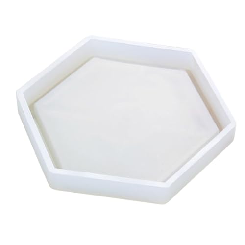 WOONEKY 4 Stück Teiliges Silikon Untersetzer Form für DIY Epoxidharz Gießen Wiederverwendbar Leicht zu Reinigen Vielseitig für Kreative Dekorationen und Individuelle Tischunterlagen WOONEKY 4 Stück Teiliges Silikon Untersetzer Form für DIY Epoxidharz Gießen Wiederverwendbar Leicht zu Reinigen Vielseitig für Kreative Dekorationen und Individuelle Tischunterlagen von WOONEKY