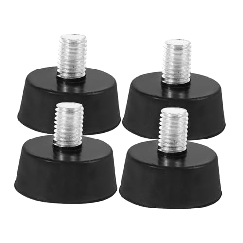 WOONEKY 4 Stück Verstellbare Gummifüße M10 rutschfeste Möbelgleiter Für Stühle Und Geräte Strapazierfähige Nivellierpads Mit Anti Rutsch Basis Bodenschutz Für Hartholzböden WOONEKY 4 Stück Verstellbare Gummifüße M10 rutschfeste Möbelgleiter Für Stühle Und Geräte Strapazierfähige Nivellierpads Mit Anti Rutsch Basis Bodenschutz Für Hartholzböden von WOONEKY