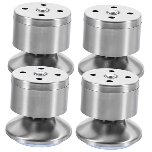 WOONEKY 4stücke Edelstahl Möbelfüße Verstellbar Schrankfüße Aus Massivem Stahl Tv-schrankfüße Möbelnivellierer-Beine Stützfüße Für Sofa Hochwertige Füße Für Möbel WOONEKY 4stücke Edelstahl Möbelfüße Verstellbar Schrankfüße Aus Massivem Stahl Tv-schrankfüße Möbelnivellierer-Beine Stützfüße Für Sofa Hochwertige Füße Für Möbel von WOONEKY