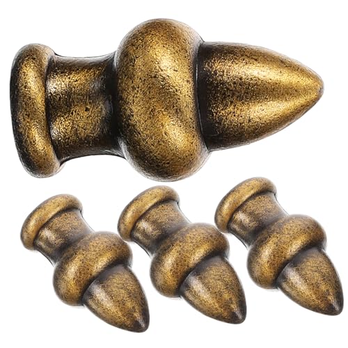 WOONEKY 4 Stück Zinklegierung Lampen Finial Schraubkappen Teiliges für Tischlampe Harp Lampenhalterung Langlebig Einfache Montage Geeignet für Traditionelle und Moderne Lampenschirme WOONEKY 4 Stück Zinklegierung Lampen Finial Schraubkappen Teiliges für Tischlampe Harp Lampenhalterung Langlebig Einfache Montage Geeignet für Traditionelle und Moderne Lampenschirme von WOONEKY