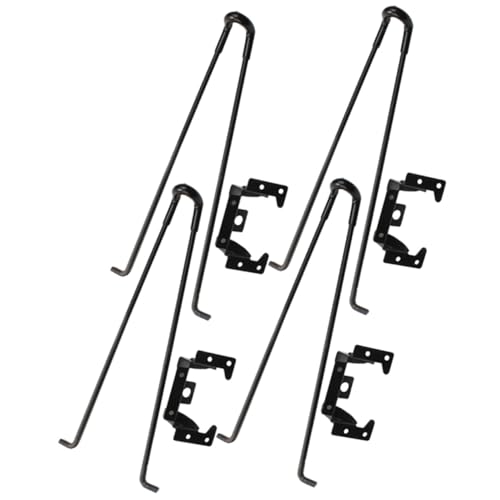 WOONEKY 4Stück Haarnadel Tischbeine Klappbare Metall Beine für Schreibtisch und Couchtisch Schwere Belastung Verstellbar Stabil und Langlebig Selbstgemacht Möbel Beine WOONEKY 4Stück Haarnadel Tischbeine Klappbare Metall Beine für Schreibtisch und Couchtisch Schwere Belastung Verstellbar Stabil und Langlebig Selbstgemacht Möbel Beine von WOONEKY