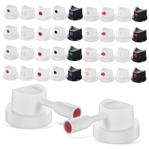 WOONEKY 40 Stück Spray Paint Nozzles mit Handdrehung Präzise Sprühköpfe für Vielseitige Aerosoldosen Kompatible Spray Can Trigger Nozzles für DIY Malprojekte und Lackierung WOONEKY 40 Stück Spray Paint Nozzles mit Handdrehung Präzise Sprühköpfe für Vielseitige Aerosoldosen Kompatible Spray Can Trigger Nozzles für DIY Malprojekte und Lackierung von WOONEKY