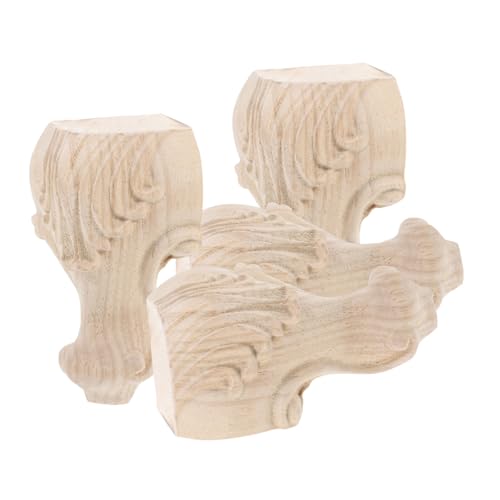WOONEKY 4stücke Holz Sofabeine Unbehandelt Europäische Möbelbeine Für DIY Sofa Schrank Couchtisch Bücherregal Einfache Montage Und Vielseitige Einsetzbarkeit WOONEKY 4stücke Holz Sofabeine Unbehandelt Europäische Möbelbeine Für DIY Sofa Schrank Couchtisch Bücherregal Einfache Montage Und Vielseitige Einsetzbarkeit von WOONEKY