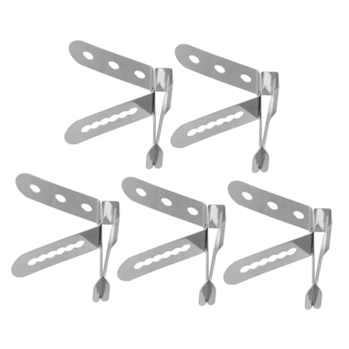 WOONEKY 5 Stück Teiliges Thermometer Clip Lebensmittelechtem Temperaturhalter für Kaffee Tee und Heiße Getränke Praktischer Grill und Kochclip für Präzise Temperaturmessungen WOONEKY 5 Stück Teiliges Thermometer Clip Lebensmittelechtem Temperaturhalter für Kaffee Tee und Heiße Getränke Praktischer Grill und Kochclip für Präzise Temperaturmessungen von WOONEKY