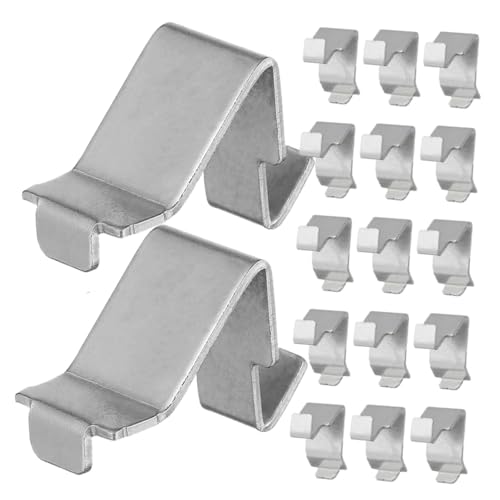 WOONEKY 50 Stück Teiliges Metall Regalbodenträger Starker Eisenhalter Stabiler Ablage Clip für Aktenschrank Bücherregal Abnehmbare Trägerclips Vielseitig für Büro und Zuhause WOONEKY 50 Stück Teiliges Metall Regalbodenträger Starker Eisenhalter Stabiler Ablage Clip für Aktenschrank Bücherregal Abnehmbare Trägerclips Vielseitig für Büro und Zuhause von WOONEKY