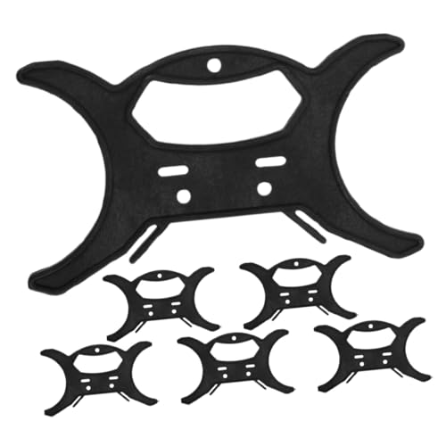 WOONEKY 6 Stück Großer Kabelaufwickler mit Tragegriff Wiederverwendbarer Kabel und Lichterkettenhalter Vielseitiger Organizer für Verlängerungskabel und Geräte Robuster Kunststoff von WOONEKY