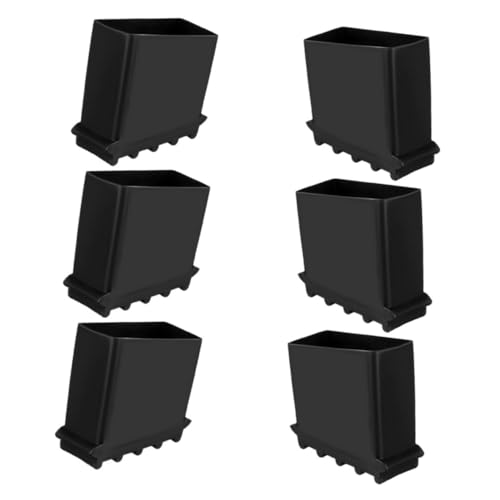 WOONEKY 6 Stück Teiliges Rutschfeste Leiterfüße aus Hochwertigem Gummi Isolierende Fußkappen für Trittleitern Erhöhte Stabilität und bei Elektroarbeiten Einfache Montage und Langlebiger WOONEKY 6 Stück Teiliges Rutschfeste Leiterfüße aus Hochwertigem Gummi Isolierende Fußkappen für Trittleitern Erhöhte Stabilität und bei Elektroarbeiten Einfache Montage und Langlebiger von WOONEKY