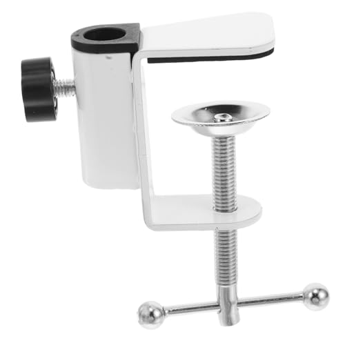 WOONEKY Aluminiumlegierung Schreibtischklemme mit Metallbasis Drehbarer Arm für Tischlampen und Aromatherapie Diffusoren Einsetzbar und Verstellbar WOONEKY Aluminiumlegierung Schreibtischklemme mit Metallbasis Drehbarer Arm für Tischlampen und Aromatherapie Diffusoren Einsetzbar und Verstellbar von WOONEKY