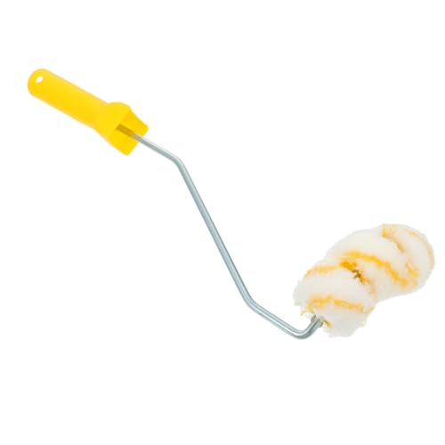 WOONEKY Arc rohrpinsel mit Griff Rollerpinsel für Anstricharbeiten und Renovierung Tropffreier Malerroller für Rohre Kanten und Gebogene Flächen für Profis und Heimwerker WOONEKY Arc rohrpinsel mit Griff Rollerpinsel für Anstricharbeiten und Renovierung Tropffreier Malerroller für Rohre Kanten und Gebogene Flächen für Profis und Heimwerker von WOONEKY