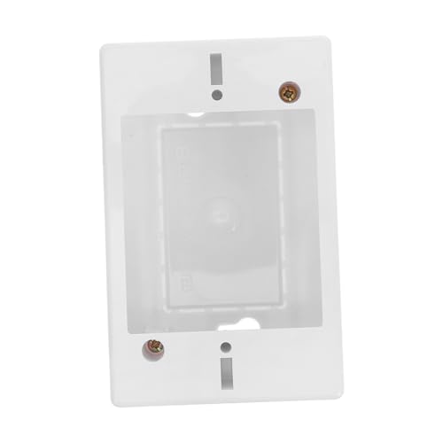 WOONEKY Aufputz Anschlussdose Kunststoff US standard Oberflächenmontage Elektrische Verteilerdose für Wandsteckdosen Indoor Outdoor Einfache Installation und Vielseitige Nutzung für von WOONEKY