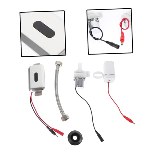 WOONEKY Automatischer Urinal spüler Sensor Touchless Urinal Flusher Zubehör Silber Langlebig Einfache Installation für Schule Hotel Bad Öffentliche Räume WOONEKY Automatischer Urinal spüler Sensor Touchless Urinal Flusher Zubehör Silber Langlebig Einfache Installation für Schule Hotel Bad Öffentliche Räume von WOONEKY