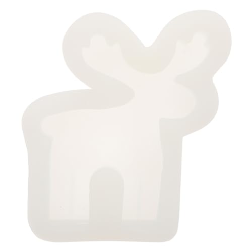WOONEKY DIY Silikon Kerzenform Elch Non Stick Oberfläche Leicht zu Reinigen Elk Kerzen Gießen Form für Handgemachte Duftkerzen und Dekorationen und Tragbar WOONEKY DIY Silikon Kerzenform Elch Non Stick Oberfläche Leicht zu Reinigen Elk Kerzen Gießen Form für Handgemachte Duftkerzen und Dekorationen und Tragbar von WOONEKY