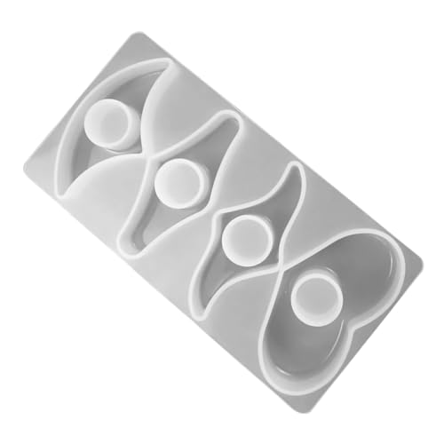 WOONEKY Daumenring Buchseitenhalter Silikonform DIY Epoxidharz Gießform Fach Buchzubehör für Originelles Lesen und Individuelle Lesezeichen Herstellung von WOONEKY