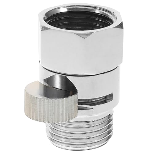 WOONEKY Duschkopf Absperrventil Wasserflussregler Verchromtes Shut Off Ventil für Badezimmer Installieren Wasserdruckreduzierung Geeignet für Handbrause Anschluss von WOONEKY