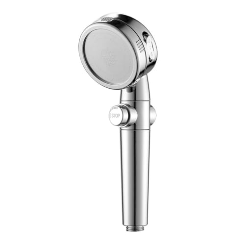 WOONEKY Duschkopf Handbrause Pressurisiert mit Strahlarten Wassersparend Filter Hochdruck für Badezimmer Installieren Komfortabel Griff Silber WOONEKY Duschkopf Handbrause Pressurisiert mit Strahlarten Wassersparend Filter Hochdruck für Badezimmer Installieren Komfortabel Griff Silber von WOONEKY
