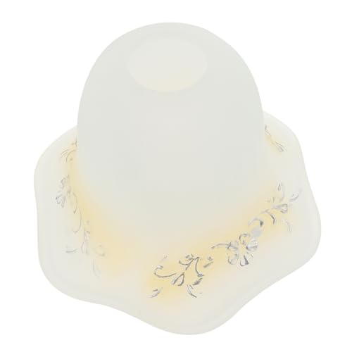 WOONEKY Einzigartiger Glaslampenschirm für Deckenlampen und Kronleuchter Stilvoller Lampenschirm Hochwertigem Geeignet für Verschiedene Einrichtungsstile eine Warme Langlebig und von WOONEKY