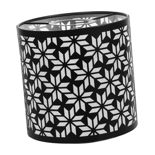WOONEKY Eisen Lampenschirm Modern Metall Lampenschirm Große Schraubfassung Blendfrei Langlebig Für Tisch Wand Deckenleuchten Schlafzimmer Wohnzimmer von WOONEKY