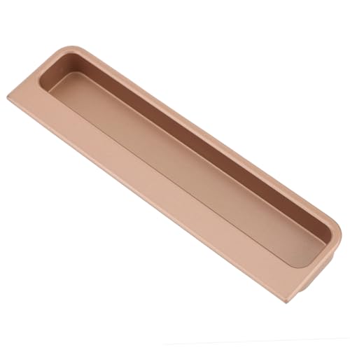 WOONEKY Eleganter Verdeckter Griff Muldengriff Zinklegierung Einlassgriff für Schiebetüren Schranktürgriffe Kleiderschrank Möbelgriff mit Eingelassener Nut Modernes Design Robust und WOONEKY Eleganter Verdeckter Griff Muldengriff Zinklegierung Einlassgriff für Schiebetüren Schranktürgriffe Kleiderschrank Möbelgriff mit Eingelassener Nut Modernes Design Robust und von WOONEKY
