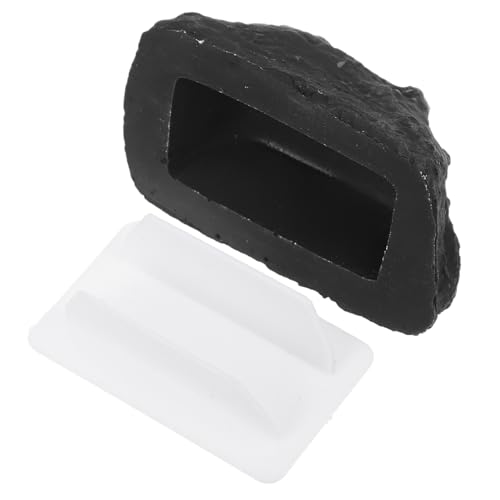 WOONEKY Fake Rock Schlüsselbox für Außen Wasserdichter Versteckter Schlüsselhalter im für Garten oder Rasen Sicheres Schlüsselversteck für Notfälle von WOONEKY