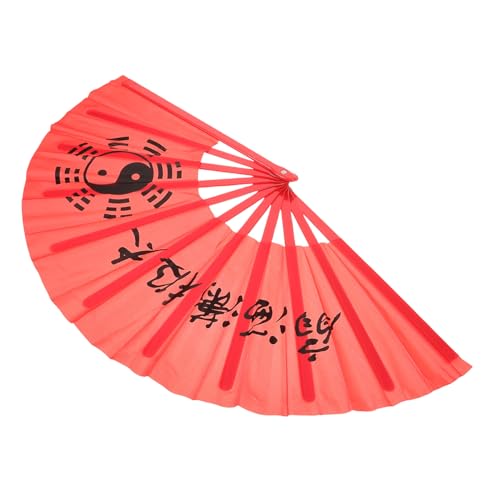WOONEKY Faltbarer Kung Fu Handfächer Robuster Kunststoff Chinesischer Stil Dekorativer Tanz und Bühnenfan Vielseitig für Festival Party und Kampfkunst Performance Leicht und Langlebig WOONEKY Faltbarer Kung Fu Handfächer Robuster Kunststoff Chinesischer Stil Dekorativer Tanz und Bühnenfan Vielseitig für Festival Party und Kampfkunst Performance Leicht und Langlebig von WOONEKY