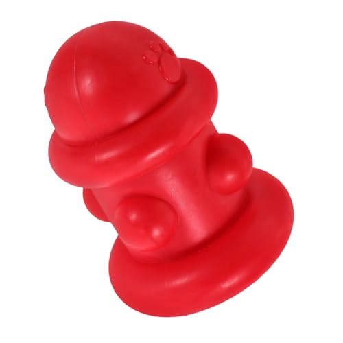 WOONEKY Feuerhydrant Kauspielzeug für Kleine Hunde Langlebiges TPR Material Interaktives Outdoor Wurfspielzeug Zahnpflegendes Beißspielzeug für Welpen und Aggressive Kauer WOONEKY Feuerhydrant Kauspielzeug für Kleine Hunde Langlebiges TPR Material Interaktives Outdoor Wurfspielzeug Zahnpflegendes Beißspielzeug für Welpen und Aggressive Kauer von WOONEKY