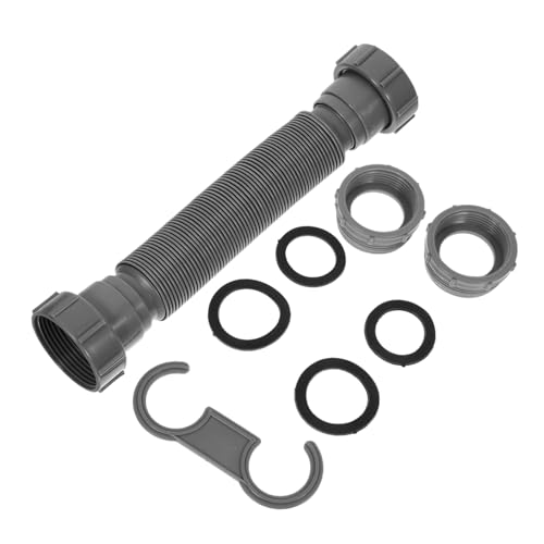 WOONEKY Flexibles Verstellbares Doppel ablaufrohr mit Halterung und Anschlüssen Küchen Bad abflussrohrlösung Geruchsdicht Einfache Montage Vielseitig Einsetzbar WOONEKY Flexibles Verstellbares Doppel ablaufrohr mit Halterung und Anschlüssen Küchen Bad abflussrohrlösung Geruchsdicht Einfache Montage Vielseitig Einsetzbar von WOONEKY