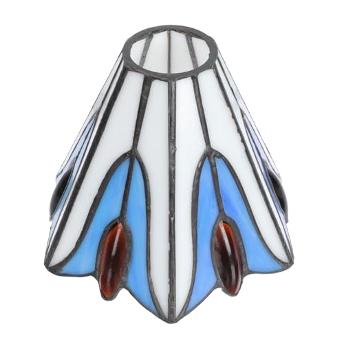 WOONEKY Glas Lampenschirm Bunte Glas Lampenabdeckung Dekorativer Hängelichtschutz für Deckenleuchte Wohnzimmer Schlafzimmer Stilvolle Lichtverzierung WOONEKY Glas Lampenschirm Bunte Glas Lampenabdeckung Dekorativer Hängelichtschutz für Deckenleuchte Wohnzimmer Schlafzimmer Stilvolle Lichtverzierung von WOONEKY