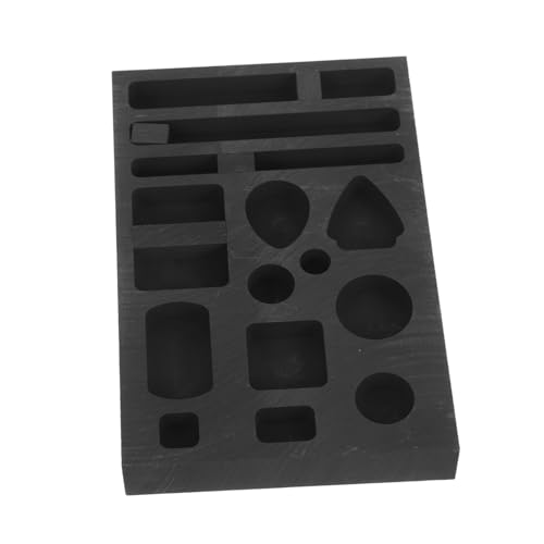 WOONEKY Graphit Mehrloch Gussform mit Verstellbarem Trenner Langlebige Gussform für Schmuckgießen Optimierte Metallfluss und Kühlstruktur Geeignet für Gold Silber Kupfer Aluminium und WOONEKY Graphit Mehrloch Gussform mit Verstellbarem Trenner Langlebige Gussform für Schmuckgießen Optimierte Metallfluss und Kühlstruktur Geeignet für Gold Silber Kupfer Aluminium und von WOONEKY