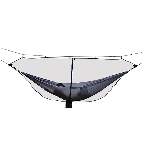WOONEKY Hängemattenmückennetz Leichtes Campingnetz Netz für Hängematte Schwarz WOONEKY Hängemattenmückennetz Leichtes Campingnetz Netz für Hängematte Schwarz von WOONEKY