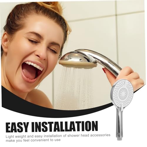 WOONEKY Handbrause Duschkopf aus Robustem Kunststoff Leicht Langlebig Vielseitig für Senioren Haustiere Badezimmer Dusche Sprüher mit Praktischem Handaufsatz WOONEKY Handbrause Duschkopf aus Robustem Kunststoff Leicht Langlebig Vielseitig für Senioren Haustiere Badezimmer Dusche Sprüher mit Praktischem Handaufsatz von WOONEKY