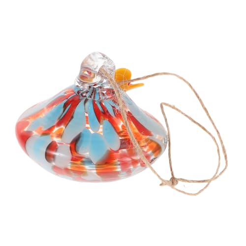 WOONEKY Handgefertigter Glas hängender Futterspender Teardrop Form Gartendekoration Für Balkon Garten Terrasse Umweltfreundlich WOONEKY Handgefertigter Glas hängender Futterspender Teardrop Form Gartendekoration Für Balkon Garten Terrasse Umweltfreundlich von WOONEKY