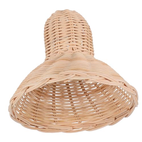 WOONEKY Handgewebter Rattan Lampenschirm für Tischlampe Rustikaler Atmungsaktiver Lampenschirm für Bar und Restaurant Stilvolle Pendelleuchte als Ersatzschirm WOONEKY Handgewebter Rattan Lampenschirm für Tischlampe Rustikaler Atmungsaktiver Lampenschirm für Bar und Restaurant Stilvolle Pendelleuchte als Ersatzschirm von WOONEKY