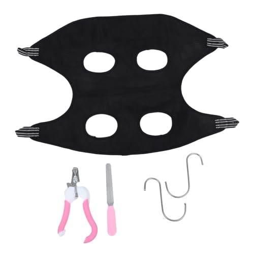 WOONEKY Haustier Nagelpflege Hängematte aus Robustem Material Verstellbares Hundepflege Geschirr zur Stabilisierung Großer Katzen und Hunde Verhindert Krallenschäden Beim Zufällige Farbe WOONEKY Haustier Nagelpflege Hängematte aus Robustem Material Verstellbares Hundepflege Geschirr zur Stabilisierung Großer Katzen und Hunde Verhindert Krallenschäden Beim Zufällige Farbe von WOONEKY