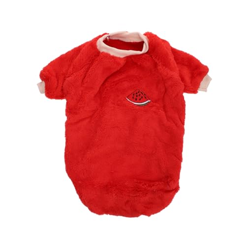 WOONEKY Hundewintermantel Warmes Welpenkostüm Komfortabel Atmungsaktiv für Kleine Mittlere Große Hunde Party Geeignet in Rot XXL WOONEKY Hundewintermantel Warmes Welpenkostüm Komfortabel Atmungsaktiv für Kleine Mittlere Große Hunde Party Geeignet in Rot XXL von WOONEKY