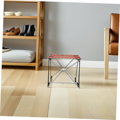 WOONEKY Spa-hocker Tragbarer Klappbarer Fußpolierhocker Für Massage Camping Outdoor Garten Angelhocker Zusammenklappbarer Stuhl Für Außenbereich von WOONEKY