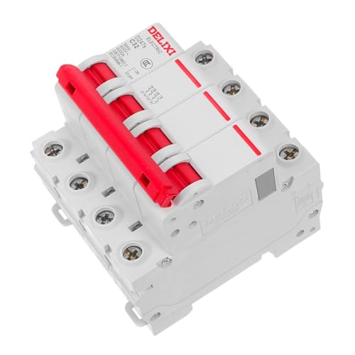 WOONEKY Kompakter Miniatur leistungsschutzschalter Elektrischem Fehlerstromschutz für Haus Gewerbe und Leichte Industrie Platzsparend Vielseitig Einsetzbar Zuverlässiger Schutz von WOONEKY