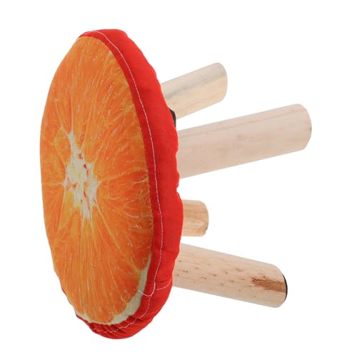 WOONEKY Kreativer Orangener Fußhocker aus Massivem Holz Rutschfester Hocker für Schuhwechsel für Wohnzimmer Kinderzimmer und Nagelstudios Stabil und Langlebig WOONEKY Kreativer Orangener Fußhocker aus Massivem Holz Rutschfester Hocker für Schuhwechsel für Wohnzimmer Kinderzimmer und Nagelstudios Stabil und Langlebig von WOONEKY