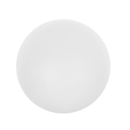 WOONEKY Kunststoff Runder Ball Pendelleuchte Abdeckung Durchmesser Loch Kompatibel mit Deckenleuchten Tisch und Stehlampen Installieren Blendreduzierend und Vielseitig Einsetzbar von WOONEKY